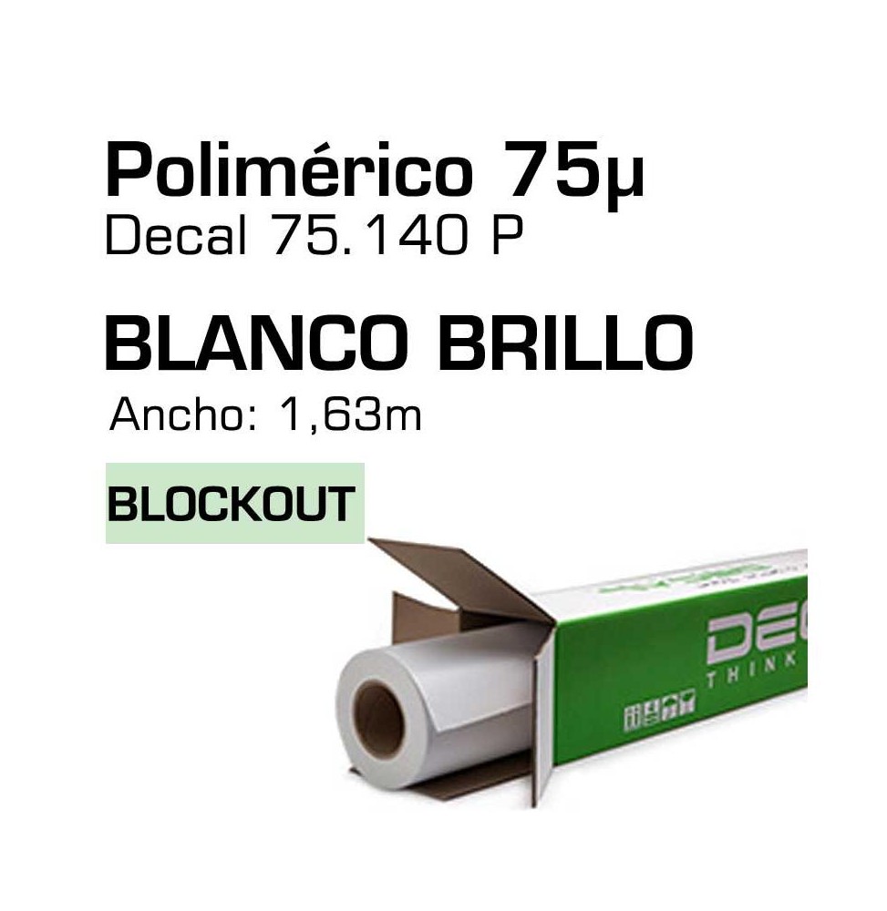 Vinilo Poli Imp brillo/G Decal 75.140 P 163x50