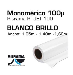 Vinilo imprimible monomérico brillo Ritrama RI-JET 100