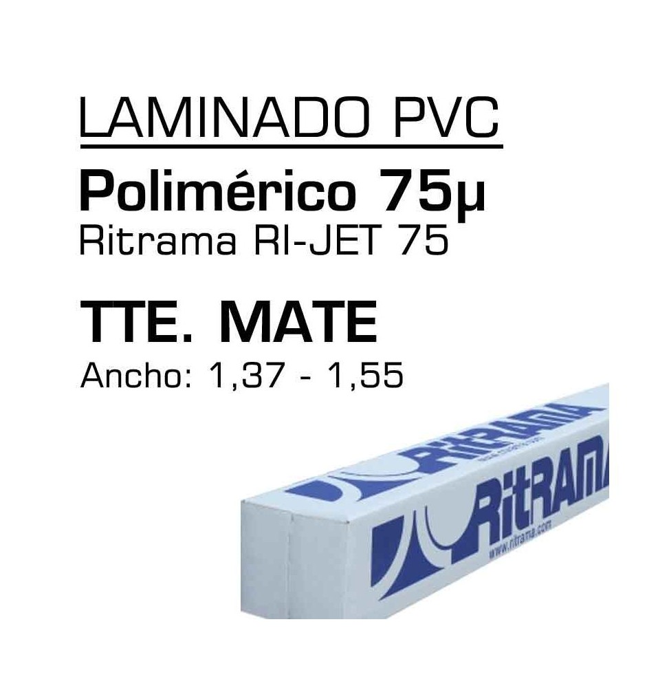 Laminado Polimerico Ri-Jet 75 Mate 155X50