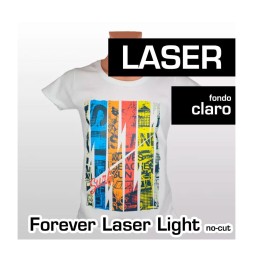 Papel transfer Forever laser light no-cut