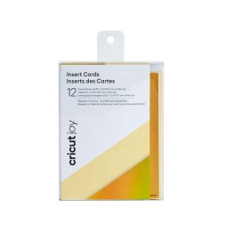 Cricut Joy Insert Cards Cream/Gold