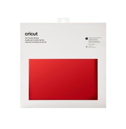 Cricut Transfer Foil Red 12x12 (8)