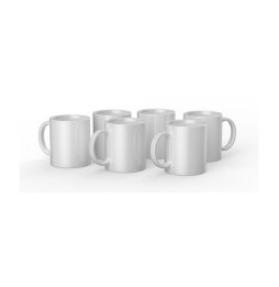 Cricut 12 Oz Ceramic Mug Blanks White (6)