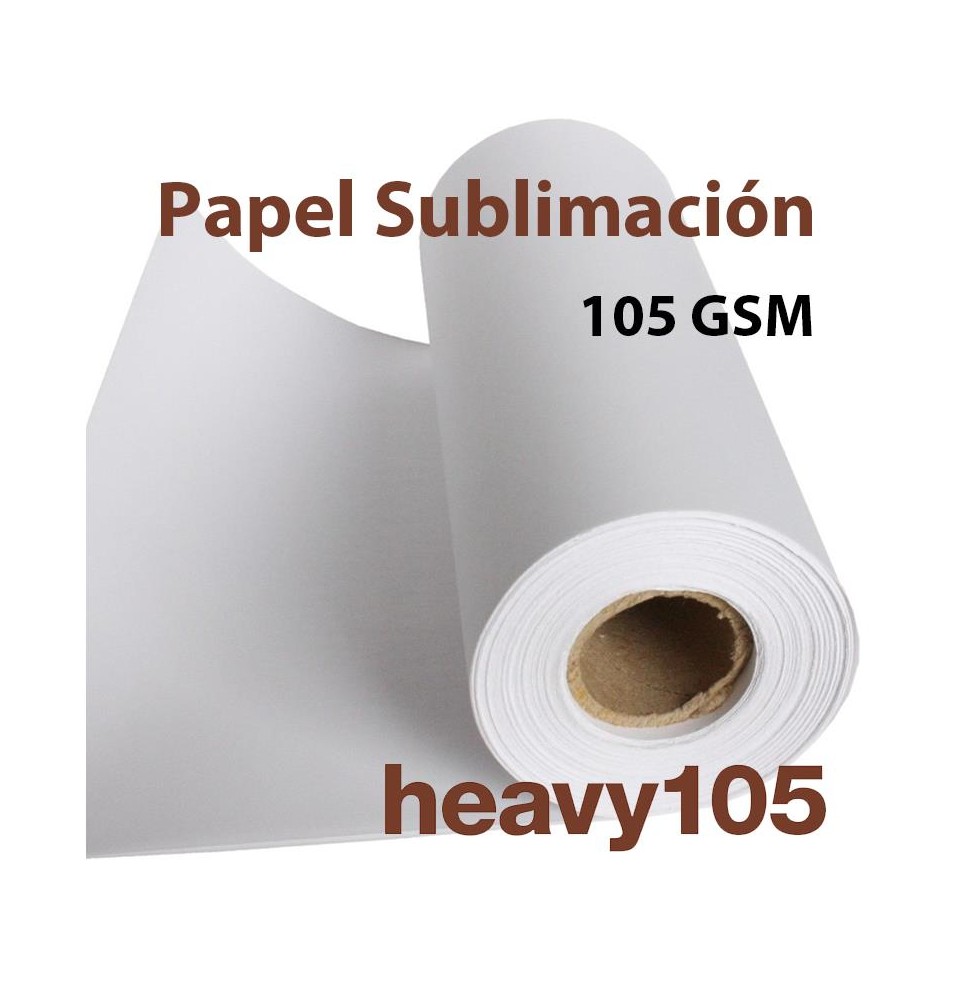 Papel Sublimación Premium DyeSub 105gsm 1.62x150m