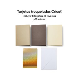 Cricut Cut-Away Cards Neutrals R10 (8,9x12,4cm) 18