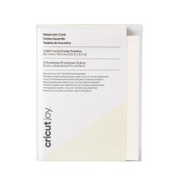 Cricut WATERCOLOR CARDS WHITE R20(12)