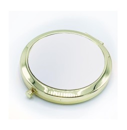 Espejo redondo color gold d.7cm
